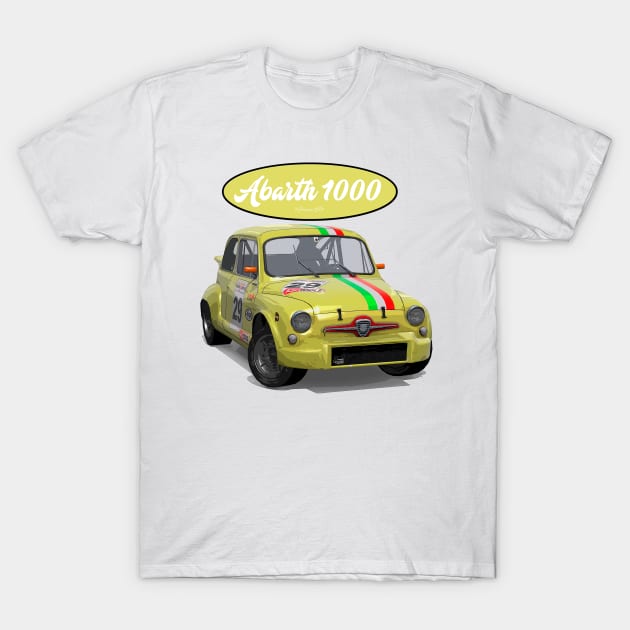 ABARTH 1000 29 T-Shirt by PjesusArt